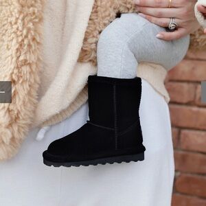 BEARPAW- Elle Toddler Zipper, Black